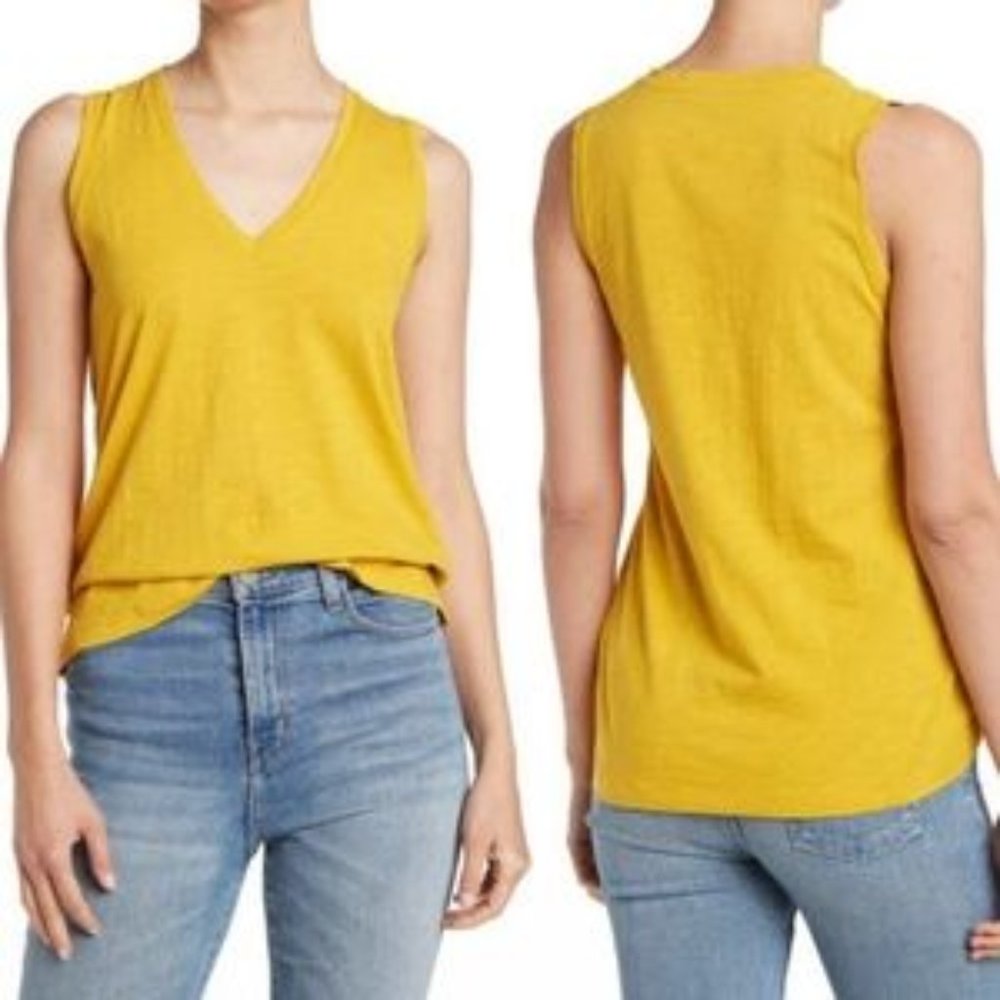 NWT Madewell V-Neck tank - Sz M